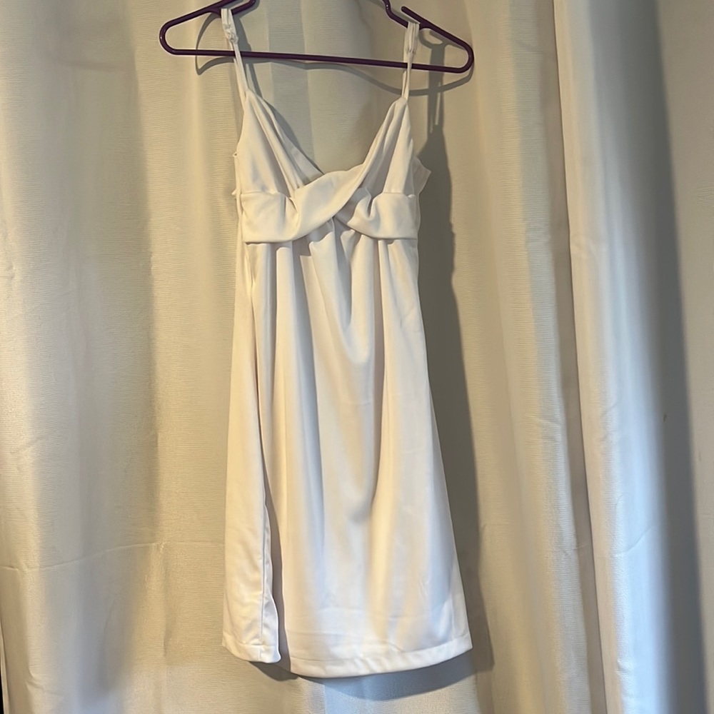 Simple White Dress, Size M